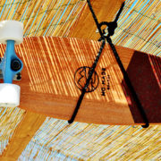 wooden longboard
