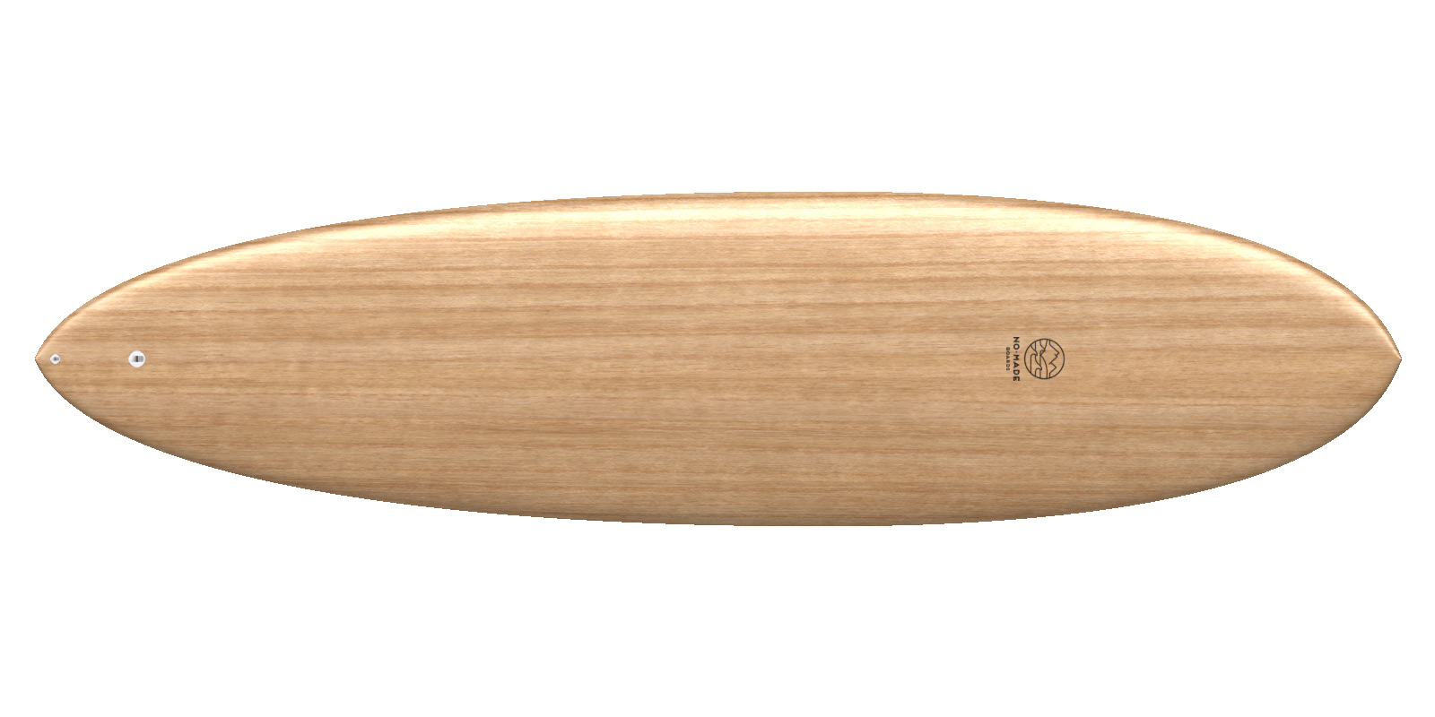 wooden surfboard
