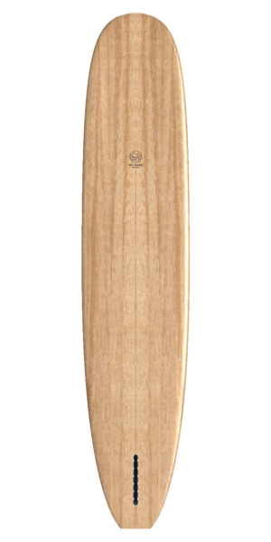 wooden surfboard