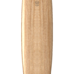 wooden longboard